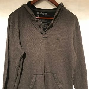 Hurley Striped Light Hooded Sweatshirt